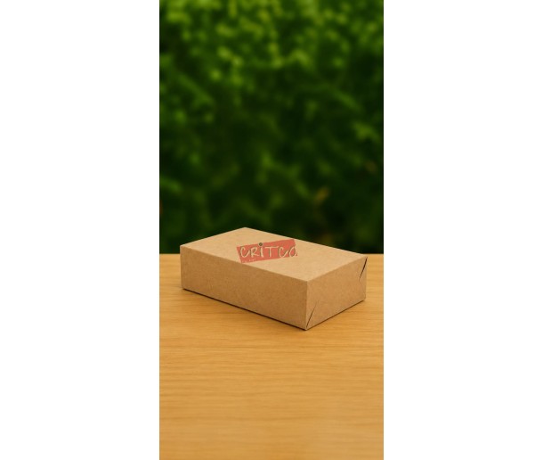 700ml Uncoated Single Paper Lunch Box