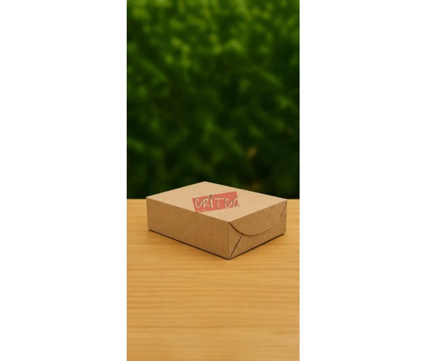 900ml Uncoated Single Paper Lunch Box