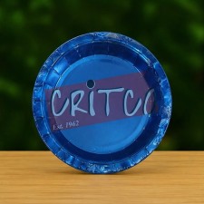 9 inch Metalic Blue Paper Plate  - Pack of 10Pcs