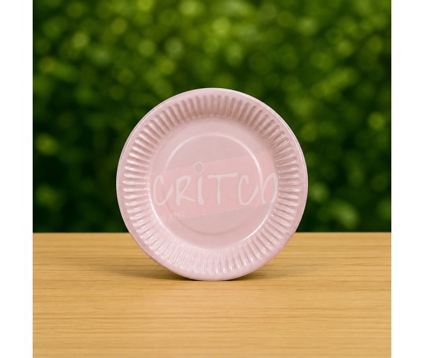 7 inch Pastel Light Pink Paper Plate - Pack of...