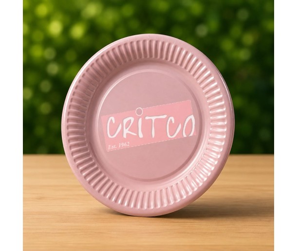 9 inch Pastel Light Purple Paper Plate  - Pack...
