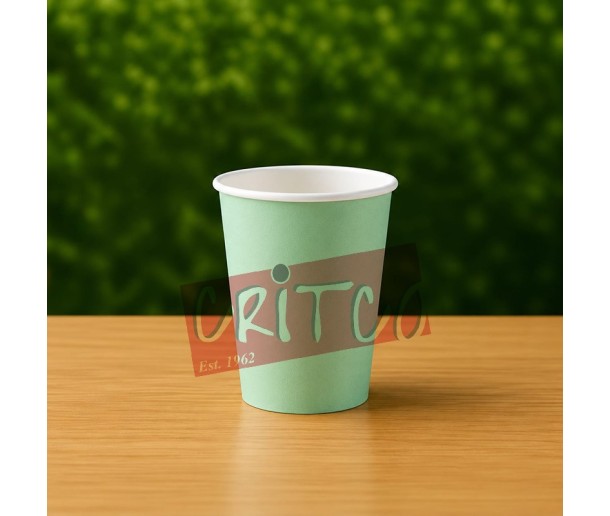 250ml Paper Cup - Pastel Green (Pack of 10Pcs)