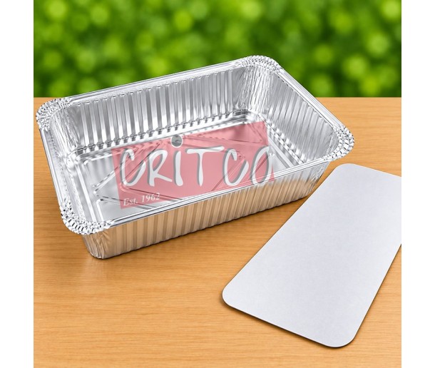 750ml Aluminium Container With Cardboard Lid -...