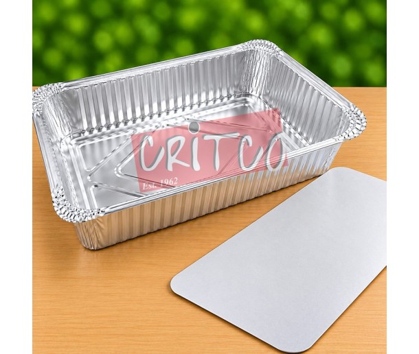 1200ml Aluminium Container With Cardboard Lid -...