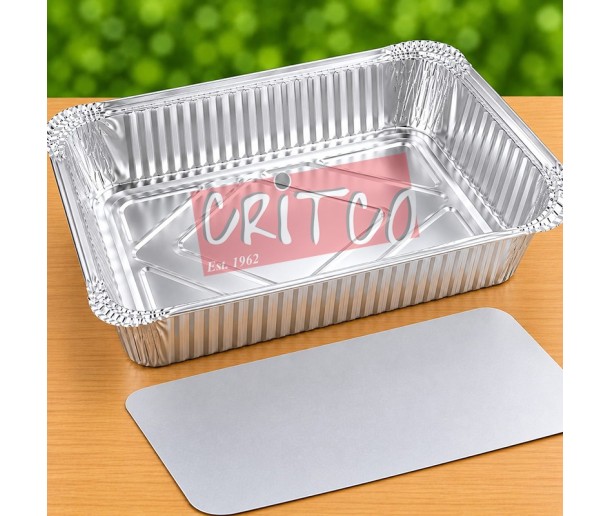 1900ml Aluminium Container With Cardboard Lid -...