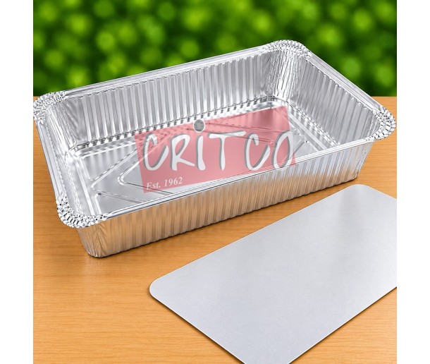 3500ml Aluminium Container With Cardboard Lid -...