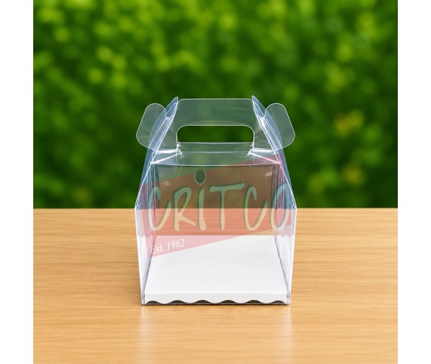 Carrier Transparent Gift Box (114X114X110MM) MF-63