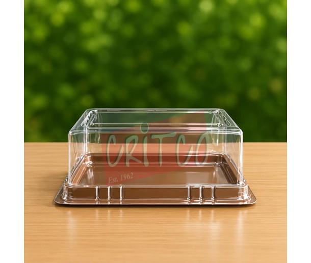 Brown Base Cake Box (130X60X50MM) B032