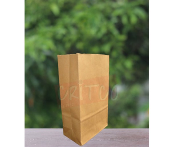 24 X 14cm Kraft Food Bag Bottom Gazette