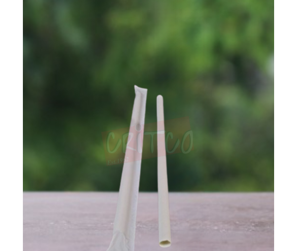 8x8mm Paper Straw-White-SW (100pcs)
