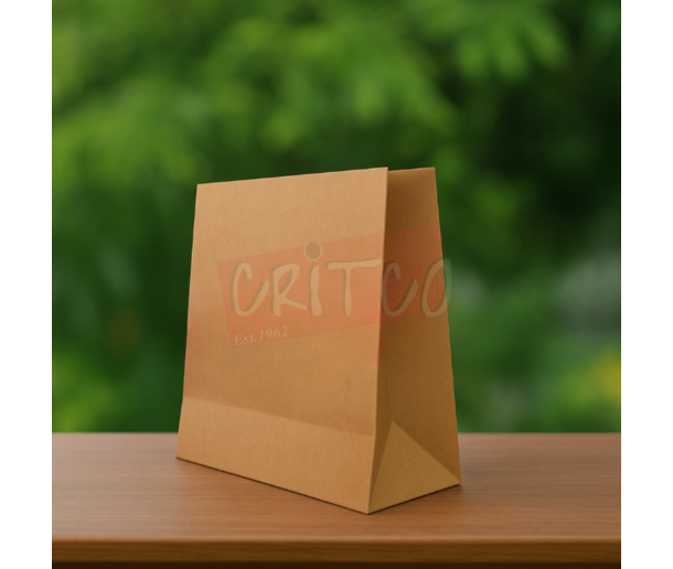 33 x 34 x 15cm Kraft Paper Food Bag Bottom Gazette