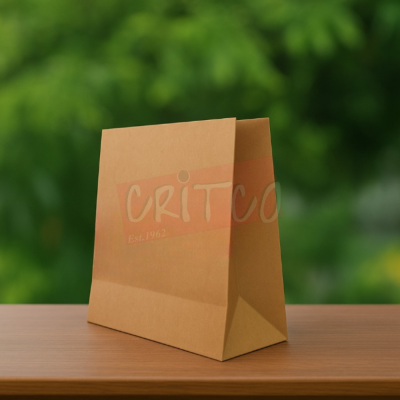33 x 34 x 15cm Kraft Paper Food Bag Bottom Gazette