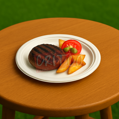 9 inch Bagasse Plate-RND